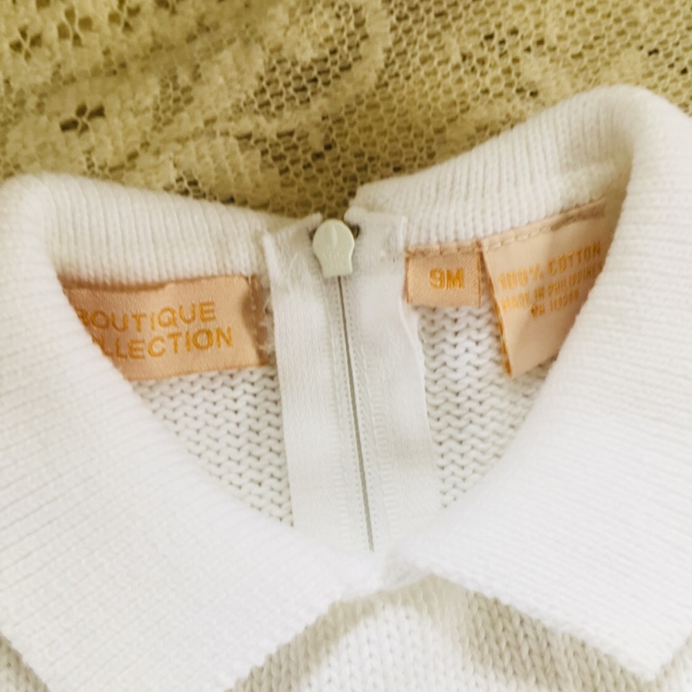 Cross Embroidered Long-all - Picture 5 of 6